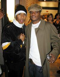 Fredro Starr and Ricky Bell at the Nike and Universal Music Presents Nelly and St. Lunatics American Music Awards Party.