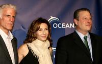 Mary Steenburgen, Ted Danson and Al Gore at the Annual Oceana Partners Awards Gala.