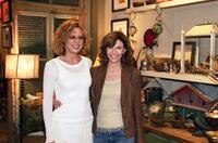 Mary Steenburgen and Christine Lahti at the private reception for the premiere of the short film "Bye Bye Benjamin" .