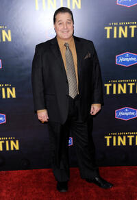 Joe Starr at the New York premiere of "The Adventures of Tintin."