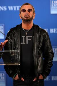 Ringo Starr at the press conference for the David Lynch Foundation "Change Begins Within."