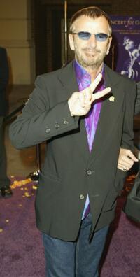 Ringo Starr at the special screening of "Concert For George."