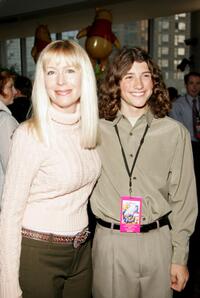 Kath Soucie and Nikita Hopkins at the premiere of "Pooh's Heffalump Adventure."