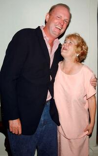 Tim Stack and Lynn Stewart at the Mindy Sterling's 50th birthday party.