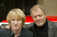 David Soul and Owen Wilson at the phocall during the UK premiere of "Starsky And Hutch."