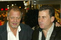 David Soul and Paul Michael Glaser at the UK premiere of "Starsky and Hutch."
