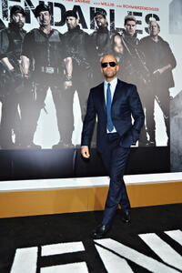 Jason Statham at the California premiere of "The Expendables 2."