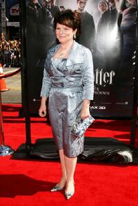 Imelda Staunton at the premiere of "Harry Potter And The Order Of The Phoenix."