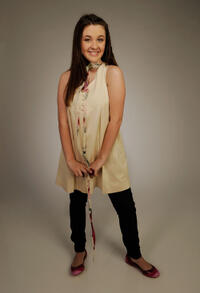 Savannah Stehlin at the portrait session of Day 3 of Tribeca Film Festival 2010.