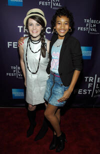 Savannah Stehlin and Sydney Park at the New York premiere of "Spork" during the 2010 Tribeca Film Festival.