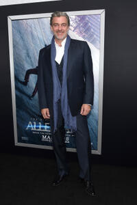 Ray Stevenson at the New York premiere of "The Divergent Series: Allegiant."