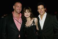 Ray Stevenson, Keira Knightley and Ioan Gruffudd at the after party of the world premiere of "King Arthur."