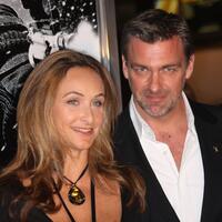 Ray Stevenson and Guest at the screening of "Punisher: War Zone."