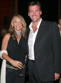 Ray Stevenson and Guest at the after party of the premiere of "Rome."