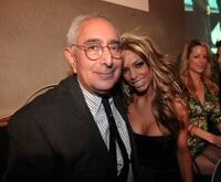 Ben Stein and Mandy Lynn at the crowning finale and celebration for VH1's America's Most Smartest Model.