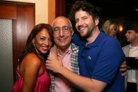 Stella Stolper, Ben Stein and Jamie Kennedy at the VH1 Back to School Party.