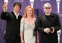 Clem Burke, Debbie Harry and Chris Stein at the 21st Annual Rock And Roll Hall Of Fame Induction Ceremony.