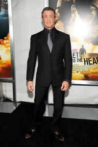 Sylvester Stallone at the New York premiere of "Bullet To The Head."