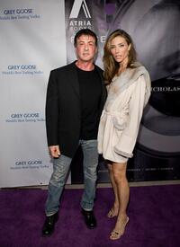 Sylvester Stallone and Jennifer Flavin at the book party for "21 Nights."