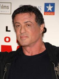 Sylvester Stallone at the premiere of "John Rambo."