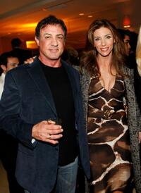Sylvester Stallone and Jennifer Flavin Stallone at the Avi Lerner's Birthday Bash.