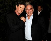 Sylvester Stallone and Phillip Green at the UK premiere of "Rambo."