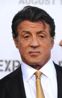 Sylvester Stallone at the California premiere of "The Expendables."