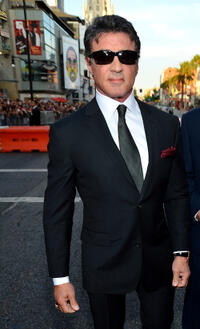 Sylvester Stallone at the California premiere of "The Expendables 2."