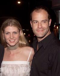 Alison West and Josh Stamberg at the after party of "Tape."