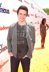 Cameron Deane Stewart at the Los Angeles premiere of "iParty with Victorious."