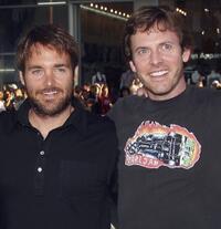 Will Forte and Erik Stolhanske at the California premiere of "Beerfest."