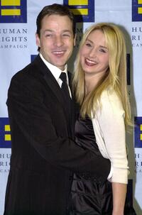 French Stewart and his wife Katherine La Nasa at the 10th Annual Human Rights Campaign Gala.
