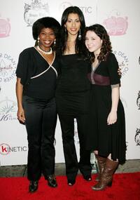 Darlesia Cearcy, Reshma Shetty and Sarah Steele at the 2006 Snow Ball Children's Benefit.