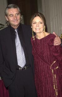 David Bale and Gloria Steinem at the 14th Annual Gloria Steinem Awards.
