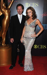 David Steen and Bobbie Eakes at the 37th Annual Daytime Entertainment Emmy Awards in Nevada.