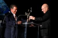 Patrick Stewart and William Shatner at the 15th Jules Verne aventures film festival.