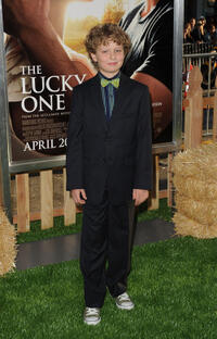 Riley Thomas Stewart at the California premiere of "The Lucky One."