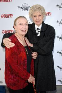 Pat Morrison and Elaine Stritch at the 2005 Tony Awards Party and The Julie Harris Award.