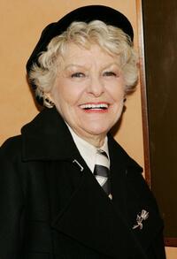 Elaine Stritch at the HBO premiere of "All Aboard! Rosie's Family Cruise."