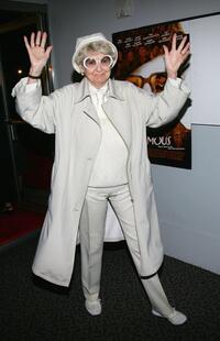 Elaine Stritch at the premiere of "Infamous."