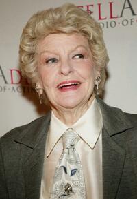 Elaine Stritch at the honors gala "Stella By Starlight."