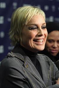 Sharon Stone at the 2008 Sundance Film Festival Premiere of "The Year Of Getting To Know Us".