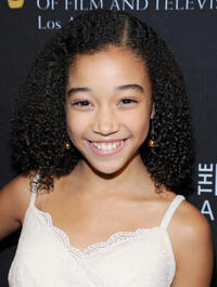 Amandla Stenberg at the BAFTA Los Angeles 2011 Britannia Awards in California.