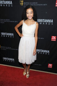 Amandla Stenberg at the BAFTA Los Angeles 2011 Britannia Awards in California.