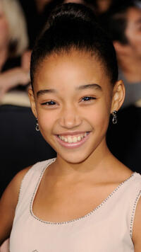 Amandla Stenberg at the California premiere of "The Twilight Saga: Breaking Dawn - Part 1."