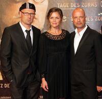 Ole Christian Madsen, Stine Stengade and Christian Berkel at the German premiere of "Flame and Citron."