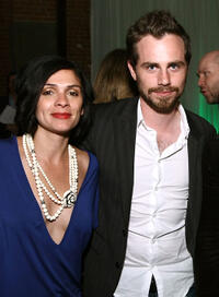 Director Alexandra Barreto and Rider Strong at the Tribeca Film Festival wrap party in New York.