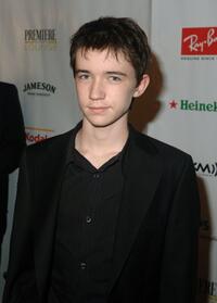 Liam Aiken at the premiere party of "Fay Grim."