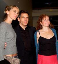 Christine Taylor, Ben Stiller and Amy Stiller at the Calhoun School Dedication and Gala Benefit.