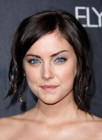 Jessica Stroup at the grand opening of the D&G Flagship Boutique on Robertson Boulevard.